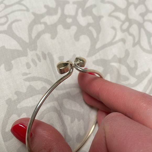 Tiffany & Co Vintage Interlocking Hearts Bangle - Picture 10 of 12